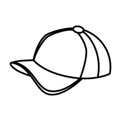 sport cap isolated icon vector illustration design