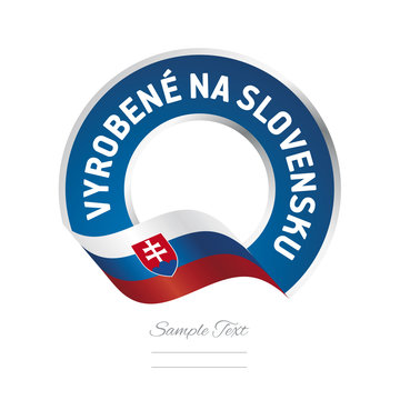 Made in Slovakia (Slovak language - Vyrobené na Slovensku)