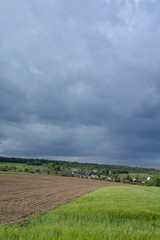 Felder bei Rimhorn, Odenwald