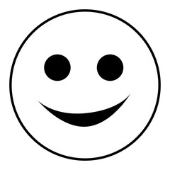 emoticon kawaii face icon vector illustration design