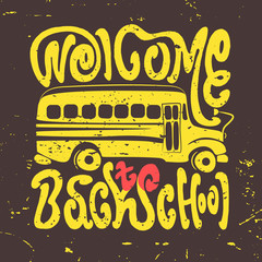 Welcome back to school