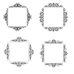 Vintage baroque frame