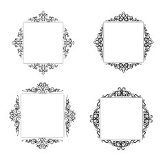 Vintage baroque frame