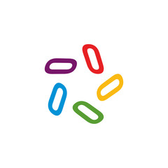 O five-letter initial - with a negative space star