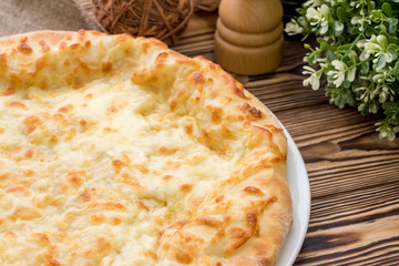 Khachapuri with cheese