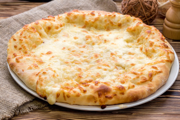 Khachapuri with cheese