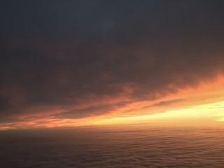 Sunset in the Clouds