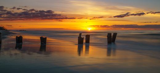 Sunrise at Folly Beach 