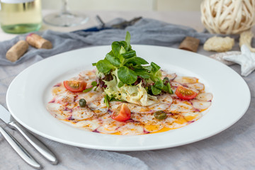 Carpaccio of octopus