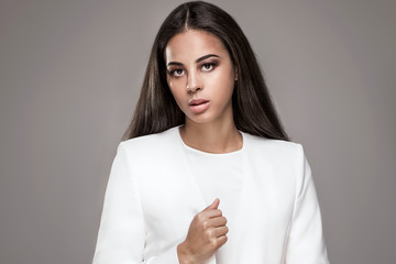 Portrait of african american woman.