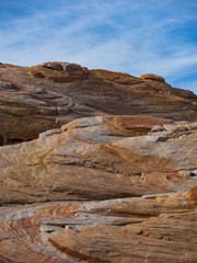 Fototapeta premium Layers of Rock-Valley of Fire State Park, Nevada