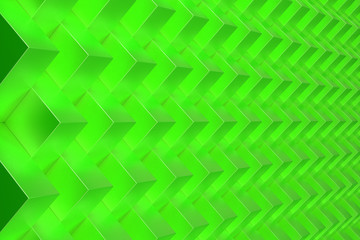 Pattern with green rectangular shapes