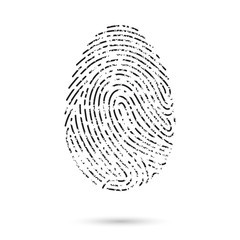 Fingerprint Scan Icon