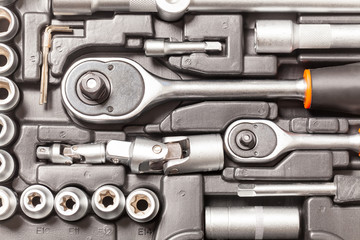 Toolbox car tools kit