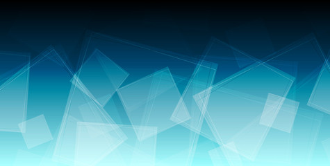 Obraz premium Blue abstract geometric background