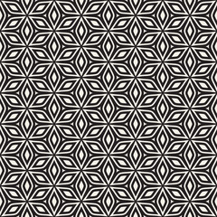 Vector Seamless Pattern. Abstract Geometric Background Design. Stylish Lattice Texture..