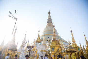 Naklejka premium Shwedagon Pagoda Myanmar