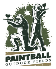 Vintage Paintball Club Template