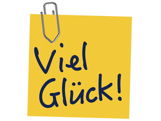 Viel Glück!