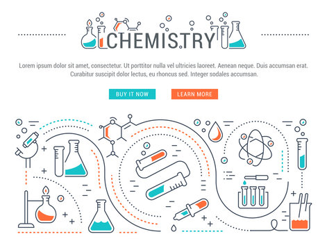 Website Banner and Landing Page Chemistry