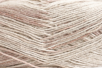 Cotton and linen yarn texture