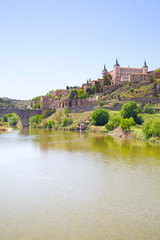 Fototapeta premium Toledo and Tagus river