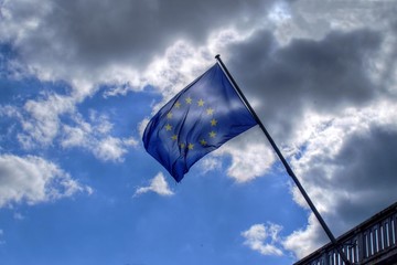 Drapeau européen.