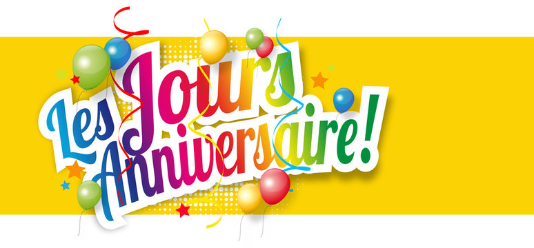 Les jours anniversaire