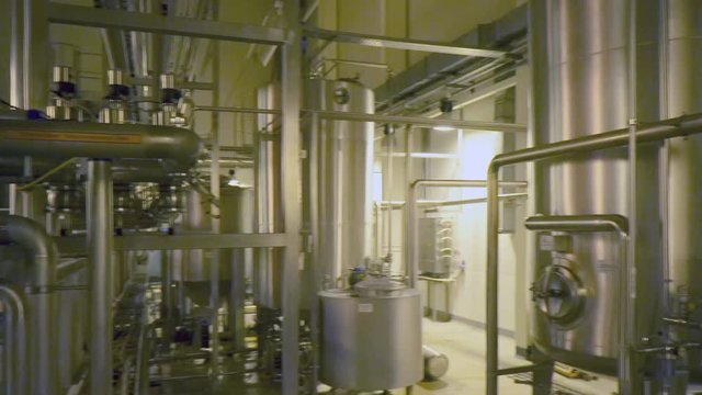 Modern filter system at large beer company