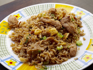 Chicken chaufa rice