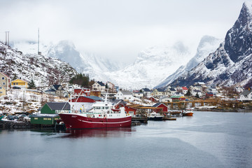 Reine fishing village, Lofotens