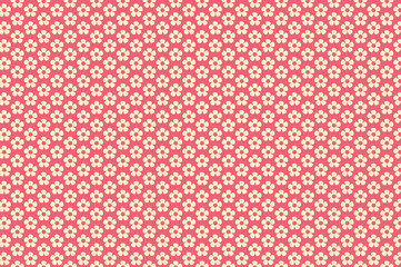 Background with little flowers
