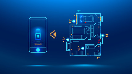 Fototapeta premium smart home