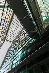 Fototapeta premium Colorful sunny reflections in the office