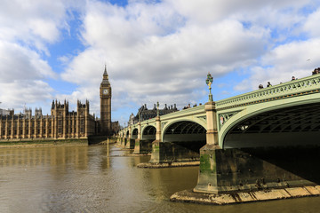 Big Ben and the Westminster Bridge