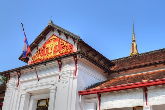 National Museum in Luang Prabang, Lao ロイヤル・パレス