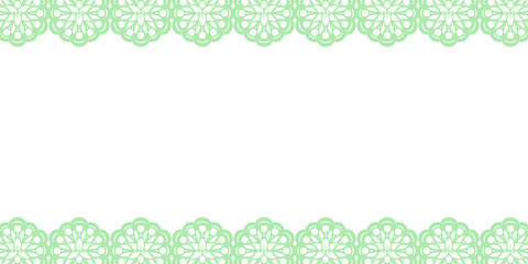 ユリとスズランのフレーム