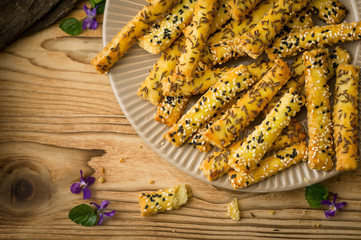 Cumen and Sesame Snacks
