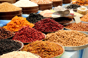 Dried Nuts And Fruits 