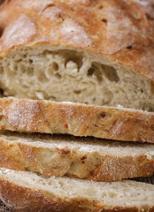 Fresh homemade bread