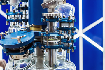 Medical and laboratory equipment for experiments. Modern technologies in medical equipment