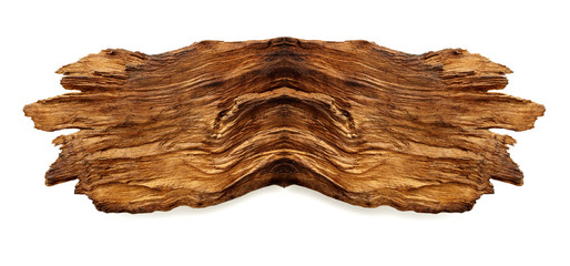 piece of wood wings shape