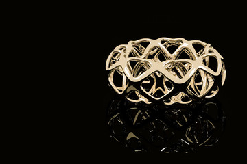 Fototapeta na wymiar 3D model of bracelet