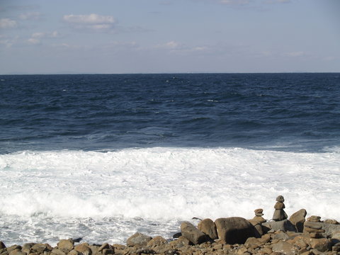 Seaside stone