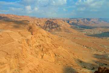 View from Masada fortress, Israel