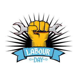 1 may - labour day. vector labour day poster