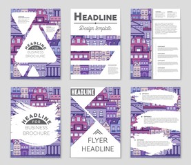 Abstract vector layout background set. For art template design, list, front page, mockup brochure theme style, banner, idea, cover, booklet, print, flyer, book, blank, card, ad, sign, sheet,, a4