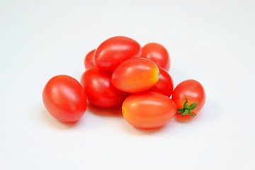 Isolated of cherry tomates