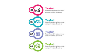 Infographic Design - Numbers & badges