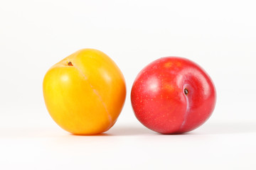 Fresh Ripe Plum Fruit